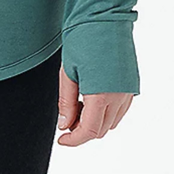 AnyBody Cozy Knit Luxe Message Hoodie   12318 - Picture 2 of 4